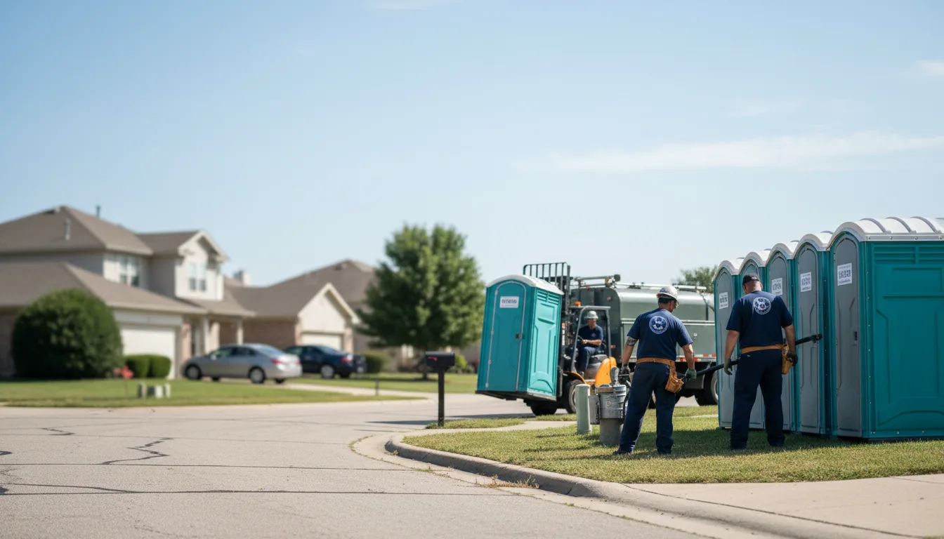 Porta Potty Rental in Cushing, OK near me